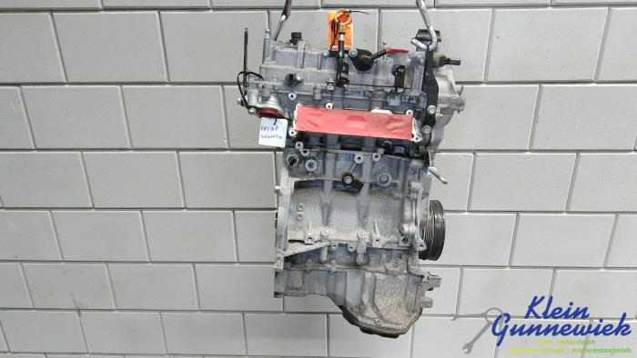 Motor van een Opel Astra 2015