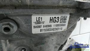 Motor van een Opel Astra 2015