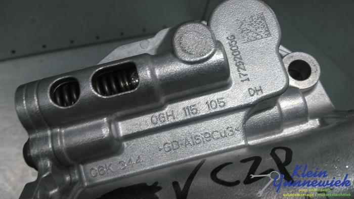 Oliepomp van een Audi S3 2013