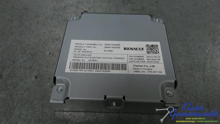 Gebruikte Camera module Renault Captur Prijs € 395,00 Margeregeling aangeboden door Klein Gunnewiek Autodemontage & Motorentechniek
