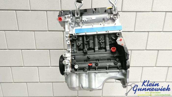 Motor van een Opel Insignia 2012
