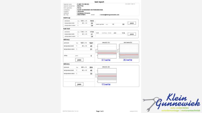 Gereviseerde Verstuiver (diesel) Audi A3 Prijs € 187,55 Inclusief btw aangeboden door Klein Gunnewiek Autodemontage & Motorentechniek