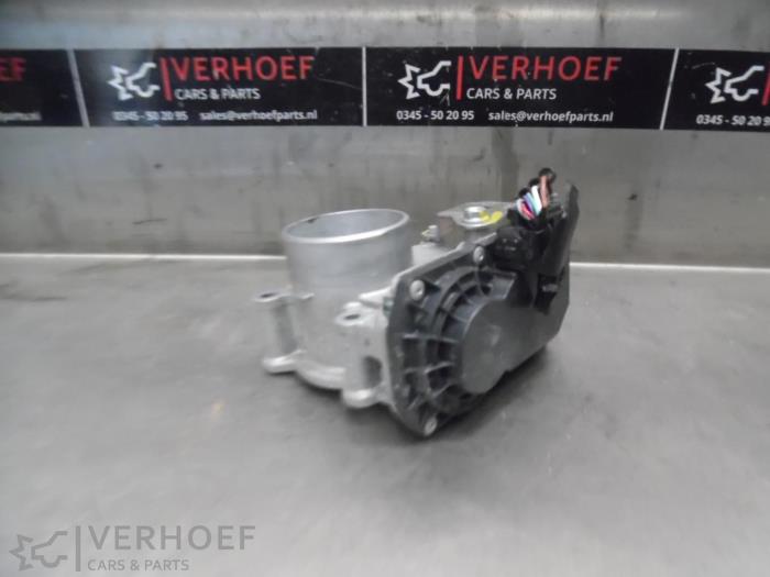 Gasklephuis Mazda 2 (DJ/DL), 2014 1.5 SkyActiv-G 90, Hatchback, Benzine, 1.496cc, 66kW (90pk), FWD, P5Y6; P5Y5; P5Y8; P5X0; P5X2, 2014-08, DJ6H5; DJ16H5; DJ16HD (Gebruikt)