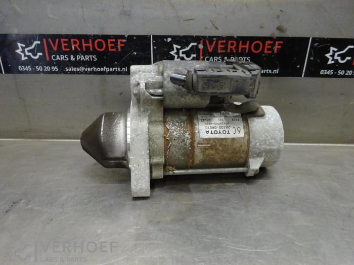 Gebruikte Startmotor Toyota Verso 2.0 16V D-4D-F Prijs € 35,00 Margeregeling aangeboden door Verhoef Cars & Parts