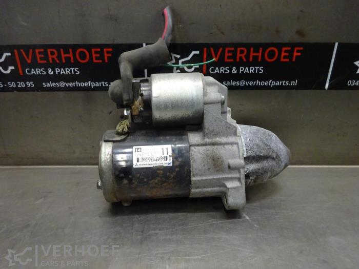 Gebruikte Startmotor Mitsubishi Lancer Sportback (CX) 1.8 MIVEC 16V Prijs € 30,00 Margeregeling aangeboden door Verhoef Cars & Parts