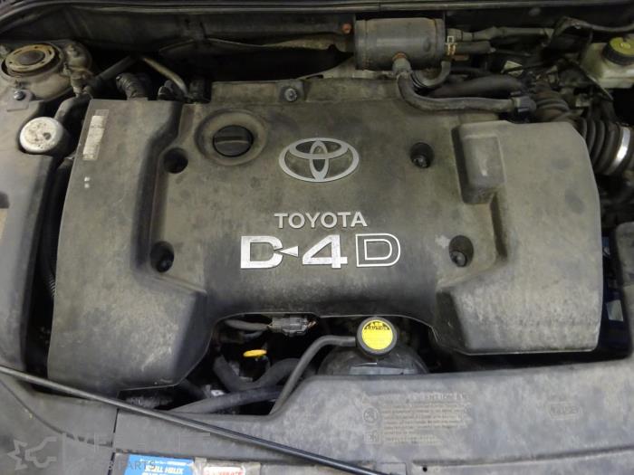 Gebruikte Motor Toyota Avensis Wagon (T25/B1E) 2.0 16V D-4D Prijs op aanvraag aangeboden door Verhoef Cars & Parts