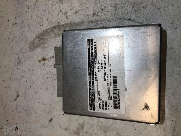 Gebruikte ABS Computer Chevrolet Nubira Wagon (J100) 2.0 16V Prijs € 50,00 Margeregeling aangeboden door Verhoef Cars & Parts