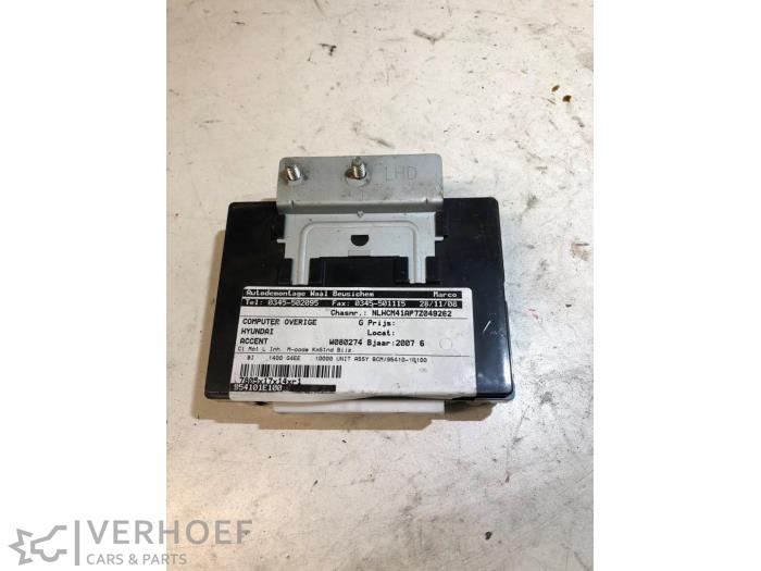 Gebruikte Computer Diversen Hyundai Accent 1.4i 16V Prijs op aanvraag aangeboden door Verhoef Cars & Parts