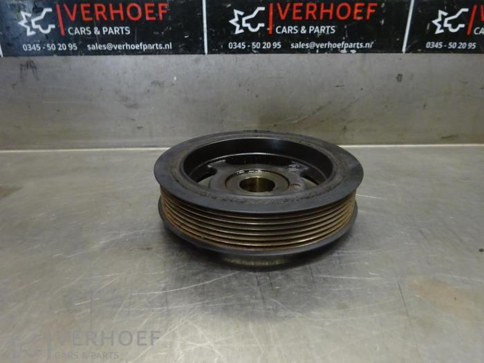 Gebruikte Poelie Krukas Nissan Qashqai (J11) 1.2 DIG-T 16V Prijs € 65,00 Margeregeling aangeboden door Verhoef Cars & Parts