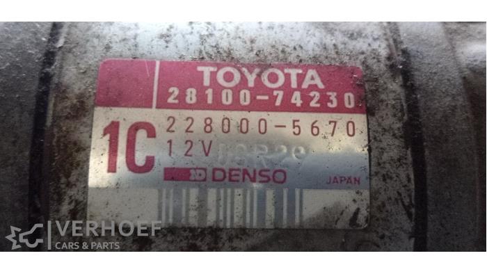 Gebruikte Startmotor Toyota Camry (SXV/VCV20) 2.2i 16V Prijs op aanvraag aangeboden door Verhoef Cars & Parts