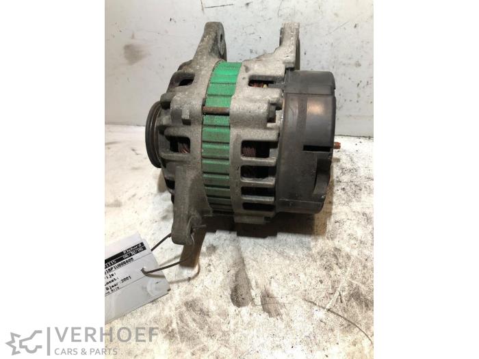 Alternator Hyundai Elantra III, 2000 / 2007 1.6i 16V, Liftback, Benzine, 1.599cc, 79kW (107pk), FWD, G4ED, 2000-06 / 2006-07 (Gebruikt)