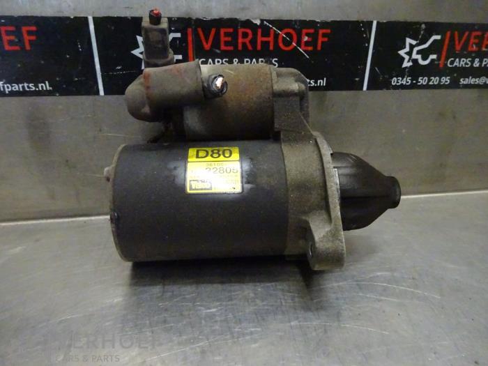 Gebruikte Startmotor Kia Cerato 1.6 16V Prijs € 30,00 Margeregeling aangeboden door Verhoef Cars & Parts