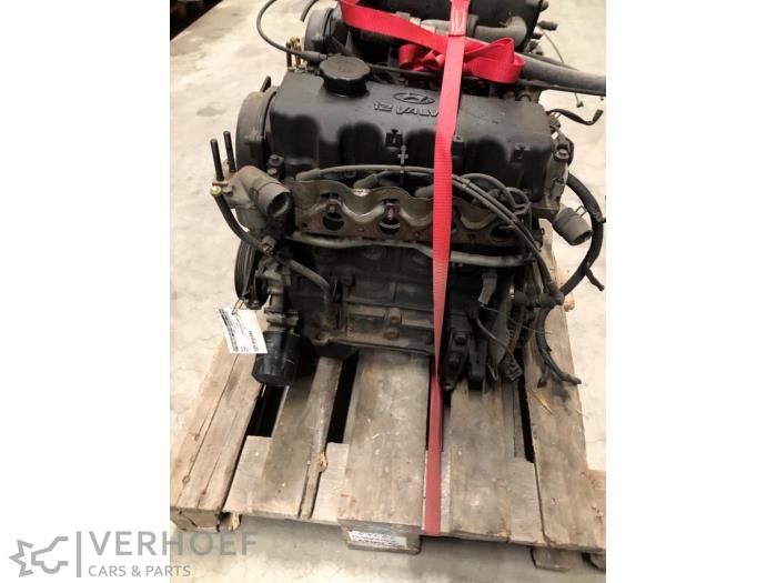 Gebruikte Motor Hyundai Accent II/Excel II/Pony 1.3i 12V Prijs op aanvraag aangeboden door Verhoef Cars & Parts