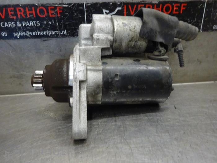 Gebruikte Startmotor Volkswagen Golf VI (5K1) 1.4 TSI 122 16V Prijs € 40,00 Margeregeling aangeboden door Verhoef Cars & Parts