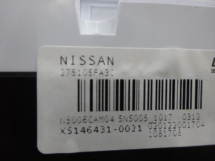 Kachel Bedieningspaneel van een Nissan Micra (K14) 1.0 IG-T 92 2022