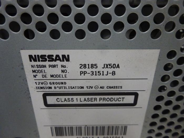 Radio CD Speler van een Nissan NV 200 (M20M) 1.5 dCi 86 2012