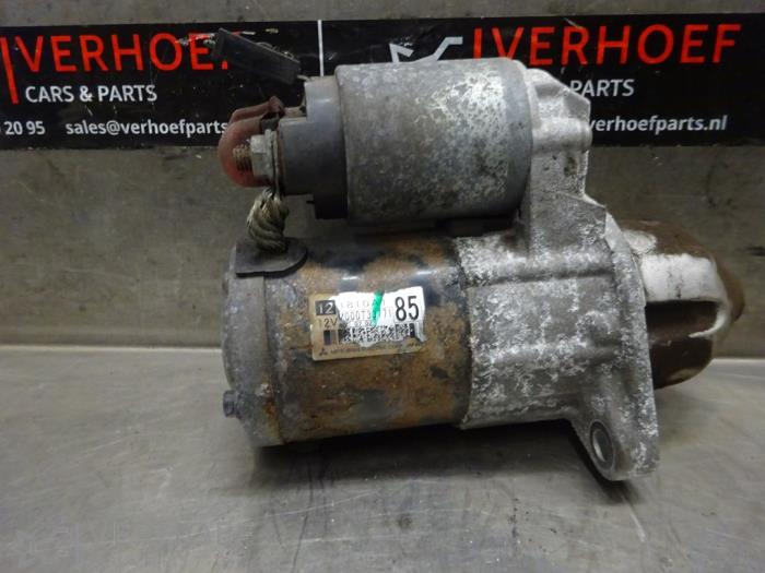 Gebruikte Startmotor Mitsubishi Lancer Sports Sedan (CY/CZ) 1.6 MIVEC 16V Prijs € 35,00 Margeregeling aangeboden door Verhoef Cars & Parts