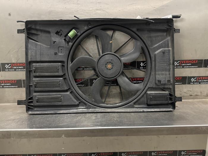 Koelvin van een Ford Transit 2.0 TDCi 16V Eco Blue 130 2017