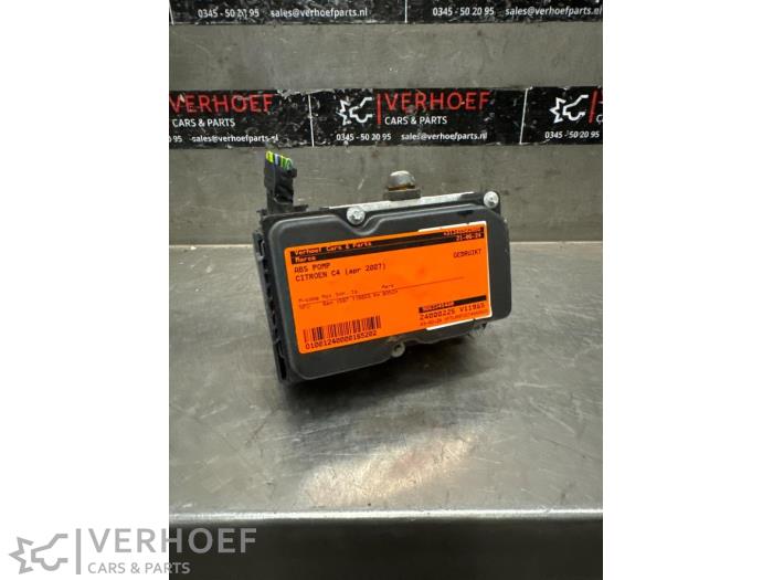 Gebruikte ABS Pomp Citroen C4 Coupé (LA) 1.6 16V Prijs € 70,00 Margeregeling aangeboden door Verhoef Cars & Parts