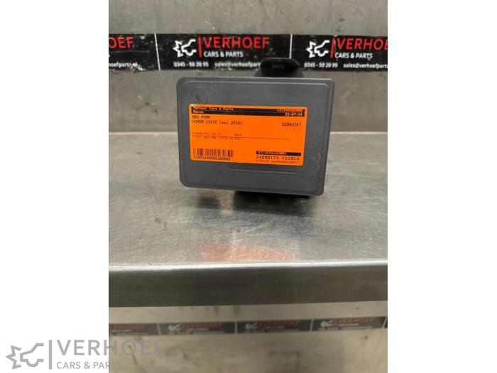 Gebruikte ABS Pomp Honda Civic (FK6/7/8/9) 1.0i VTEC Turbo 12V Prijs € 150,00 Margeregeling aangeboden door Verhoef Cars & Parts