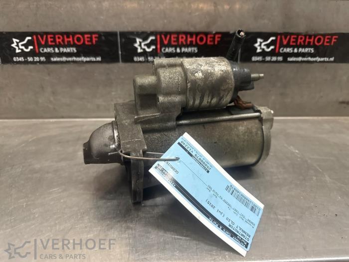 Gebruikte Startmotor Renault Clio IV Estate/Grandtour (7R) 1.5 Energy dCi 90 FAP Prijs € 30,00 Margeregeling aangeboden door Verhoef Cars & Parts
