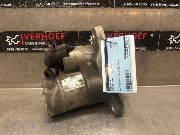 Gebruikte Startmotor Nissan Qashqai (J10) 2.0 16V Prijs € 35,00 Margeregeling aangeboden door Verhoef Cars & Parts