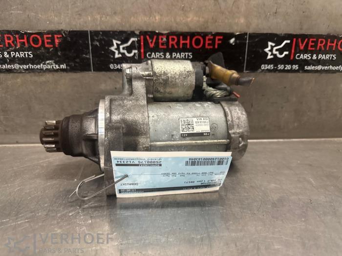 Gebruikte Startmotor Volkswagen Polo V (6R) 1.0 TSI 12V BlueMotion Prijs € 20,00 Margeregeling aangeboden door Verhoef Cars & Parts