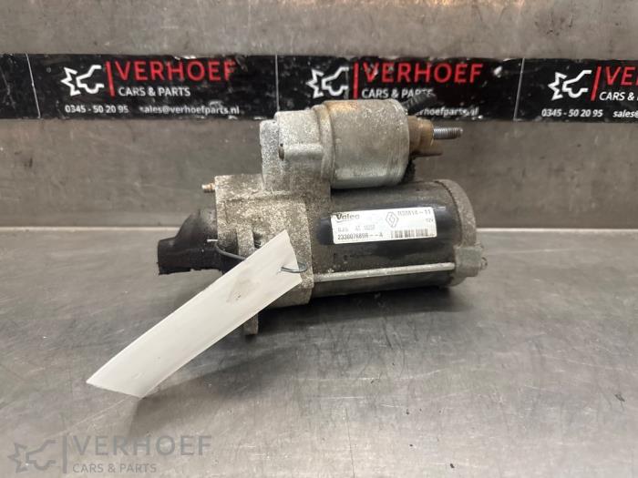 Gebruikte Startmotor Renault Clio IV Estate/Grandtour (7R) 1.5 Energy dCi 90 FAP Prijs € 30,00 Margeregeling aangeboden door Verhoef Cars & Parts