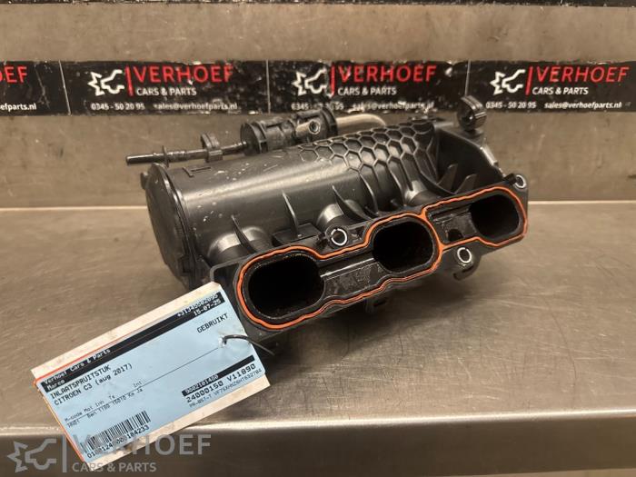 Gebruikte Inlaatspruitstuk Citroen C3 (SX/SW) 1.2 12V e-THP PureTech 110 Prijs € 30,00 Margeregeling aangeboden door Verhoef Cars & Parts