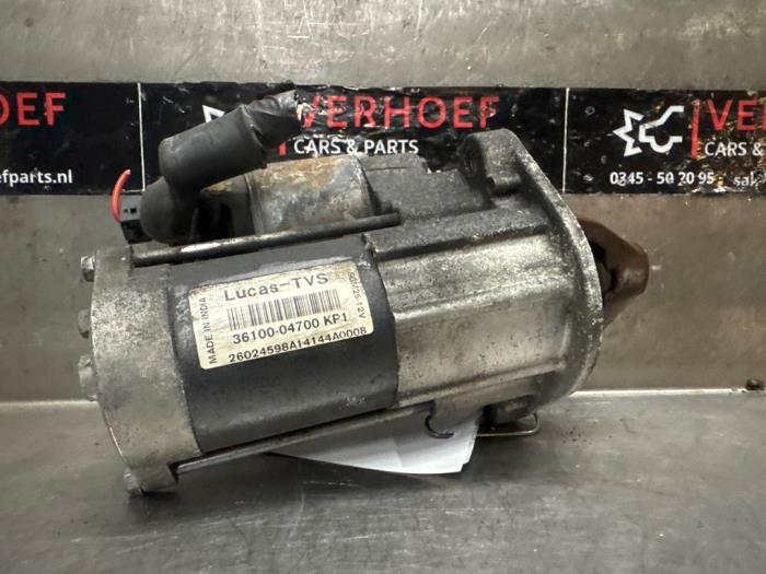 Startmotor van een Hyundai i10 (B5) 1.0 Bi-Fuel 2014