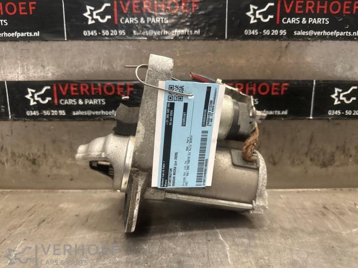 Gebruikte Startmotor Nissan Micra (K14) 1.0 IG-T 100 Prijs € 350,00 Margeregeling aangeboden door Verhoef Cars & Parts