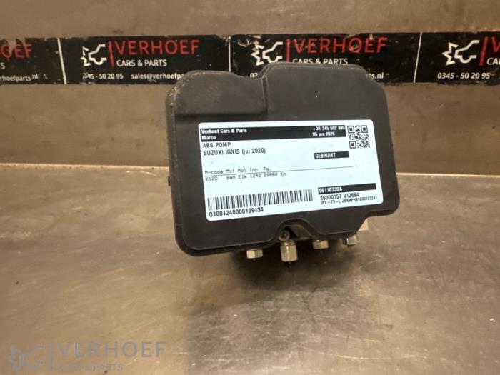 Gebruikte ABS Pomp Suzuki Ignis (MF) 1.2 Dual Jet 16V Smart Hybrid Prijs € 250,00 Margeregeling aangeboden door Verhoef Cars & Parts