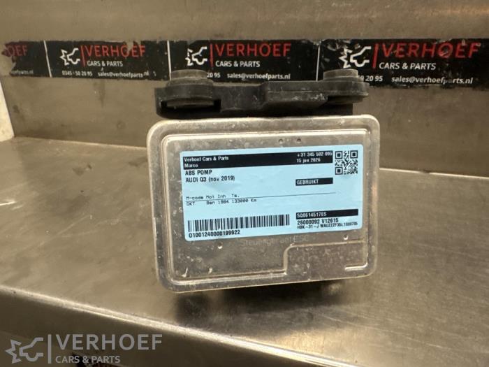 Gebruikte ABS Pomp Audi Q3 Sportback (F3N) 2.0 45 TFSI 16V Quattro Prijs op aanvraag aangeboden door Verhoef Cars & Parts