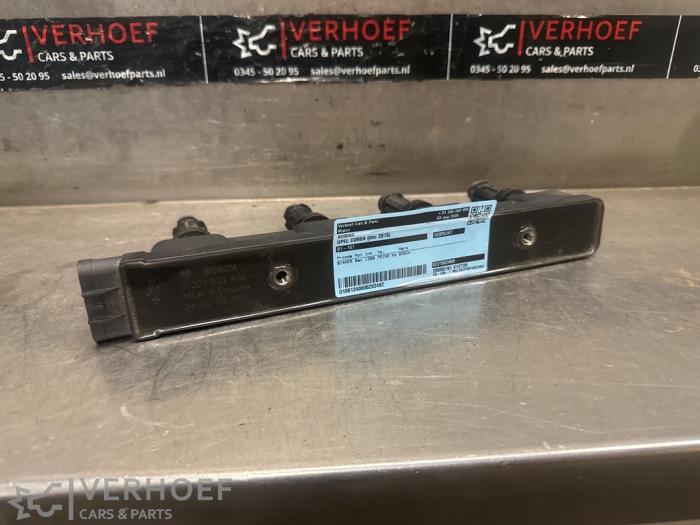Gebruikte Bobine Opel Corsa E 1.4 16V Prijs op aanvraag aangeboden door Verhoef Cars & Parts