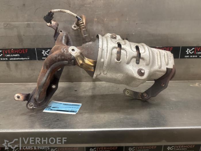 Katalysator Toyota Verso S, 2010 / 2016 1.33 16V Dual VVT-I, MPV, Benzine, 1.329cc, 73kW (99pk), FWD, 1NRFE, 2010-11 / 2016-10, NSP12 (Gebruikt)