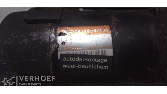 Gebruikte Startmotor Daihatsu Charade (G200/201/202/203/204) 1.3i TX/CX 16V Prijs € 40,00 Margeregeling aangeboden door Verhoef Cars & Parts