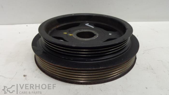 Gebruikte Krukas Poelie Nissan Pixo (D31S) 1.0 12V Prijs € 40,00 Margeregeling aangeboden door Verhoef Cars & Parts