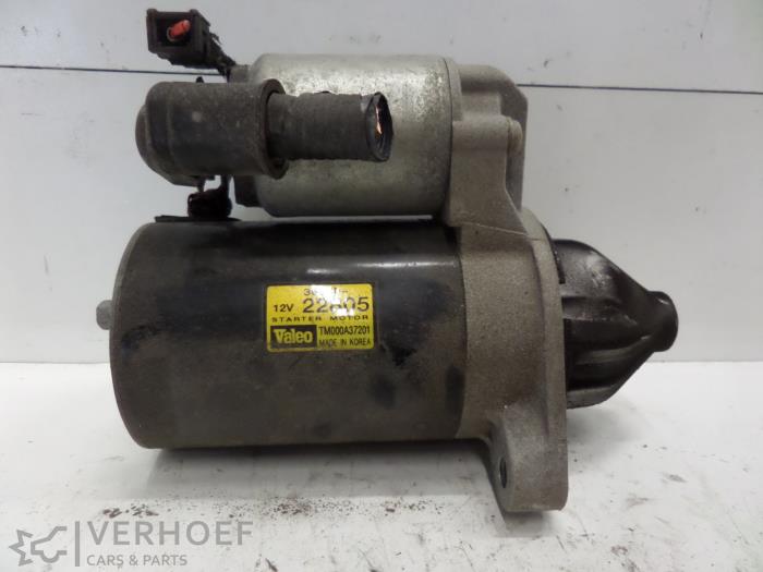 Gebruikte Startmotor Hyundai Accent 1.4i 16V Prijs € 40,00 Margeregeling aangeboden door Verhoef Cars & Parts