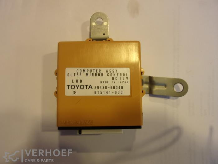 Gebruikte Computer Diversen Toyota Land Cruiser 100 (J10) 4.2 TDI 100 24V Prijs € 90,75 Inclusief btw aangeboden door Verhoef Cars & Parts