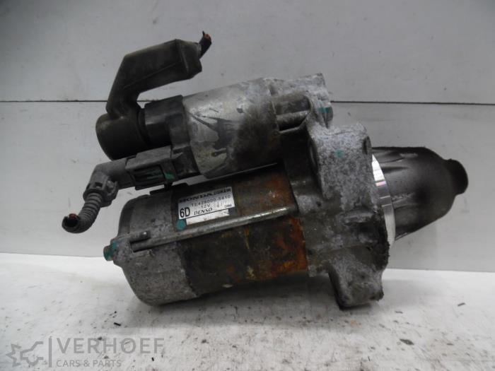 Gebruikte Startmotor Honda Jazz (GE6/GE8/GG/GP) 1.2 VTEC 16V Prijs € 40,00 Margeregeling aangeboden door Verhoef Cars & Parts