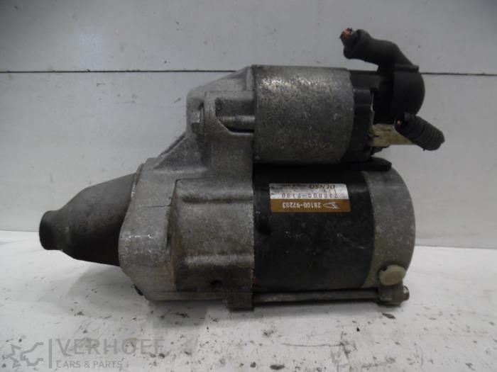 Gebruikte Startmotor Daihatsu Trevis 1.0 12V DVVT Prijs € 30,00 Margeregeling aangeboden door Verhoef Cars & Parts