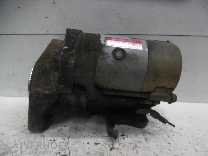 Gebruikte Startmotor Daihatsu Charade (G200/201/202/203/204) 1.3i TX/CX 16V Prijs € 30,00 Margeregeling aangeboden door Verhoef Cars & Parts