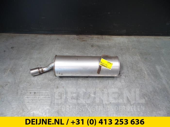Uitlaat Einddemper - Peugeot 206