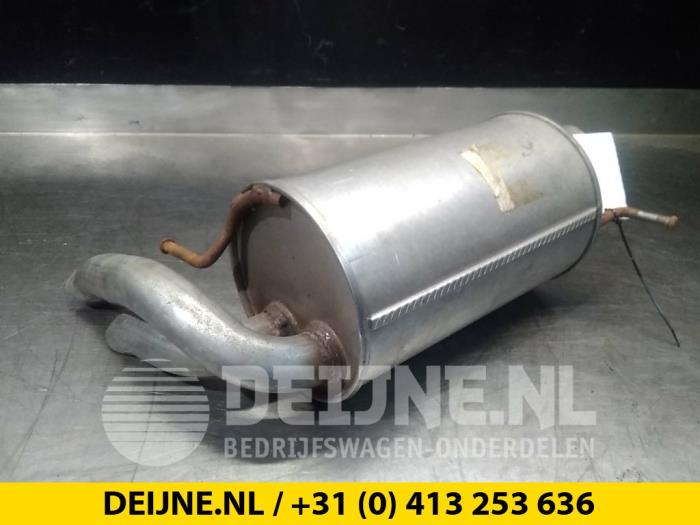 Uitlaat Einddemper - Volkswagen Sharan