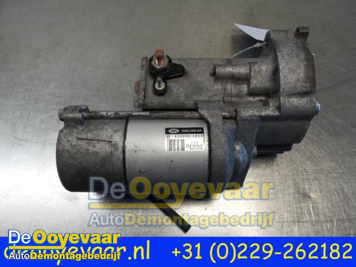 Gebruikte Startmotor Landrover Freelander II 2.2 td4 16V Prijs € 39,99 Margeregeling aangeboden door Autodemontagebedrijf De Ooyevaar