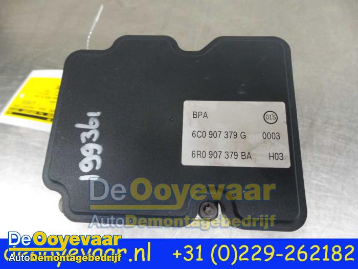 Gebruikte ABS Pomp Volkswagen Polo V (6R) 1.0 12V BlueMotion Technology Prijs € 14,99 Margeregeling aangeboden door Autodemontagebedrijf De Ooyevaar