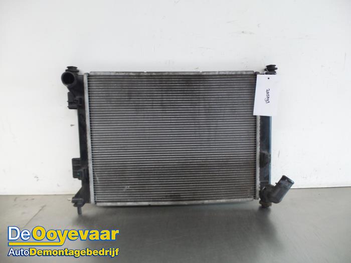 Gebruikte Radiateur Hyundai iX20 (JC) 1.6i 16V Prijs € 39,99 Margeregeling aangeboden door Autodemontagebedrijf De Ooyevaar