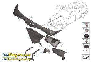 Gebruikte Paravan BMW 3 serie Touring (F31) 320i 2.0 16V Prijs € 29,98 Margeregeling aangeboden door Autodemontagebedrijf De Ooyevaar