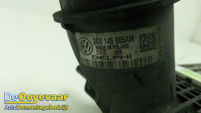 Intercooler van een Volkswagen Tiguan (5N1/2) 2.0 TDI 16V 4Motion 2012