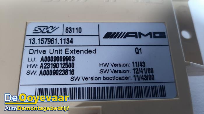 Computer Body Control van een Mercedes-Benz CLS Shooting Brake (X218) 63 AMG S 5.5 V8 32V 4-Matic 2015